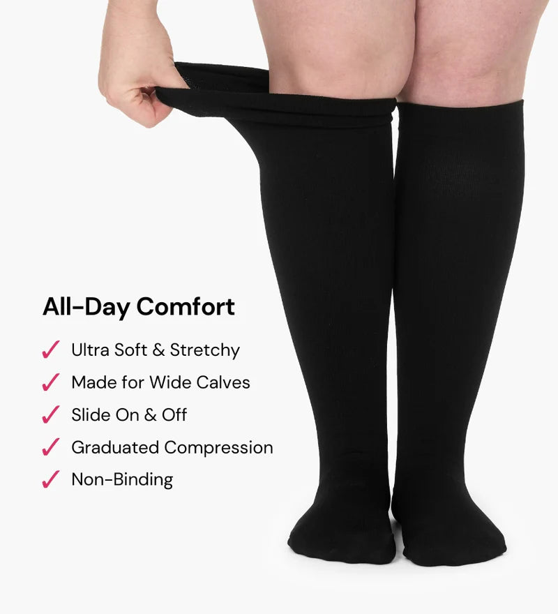 Zentrafix Advanced Wide Compression Socks For Pain Relief