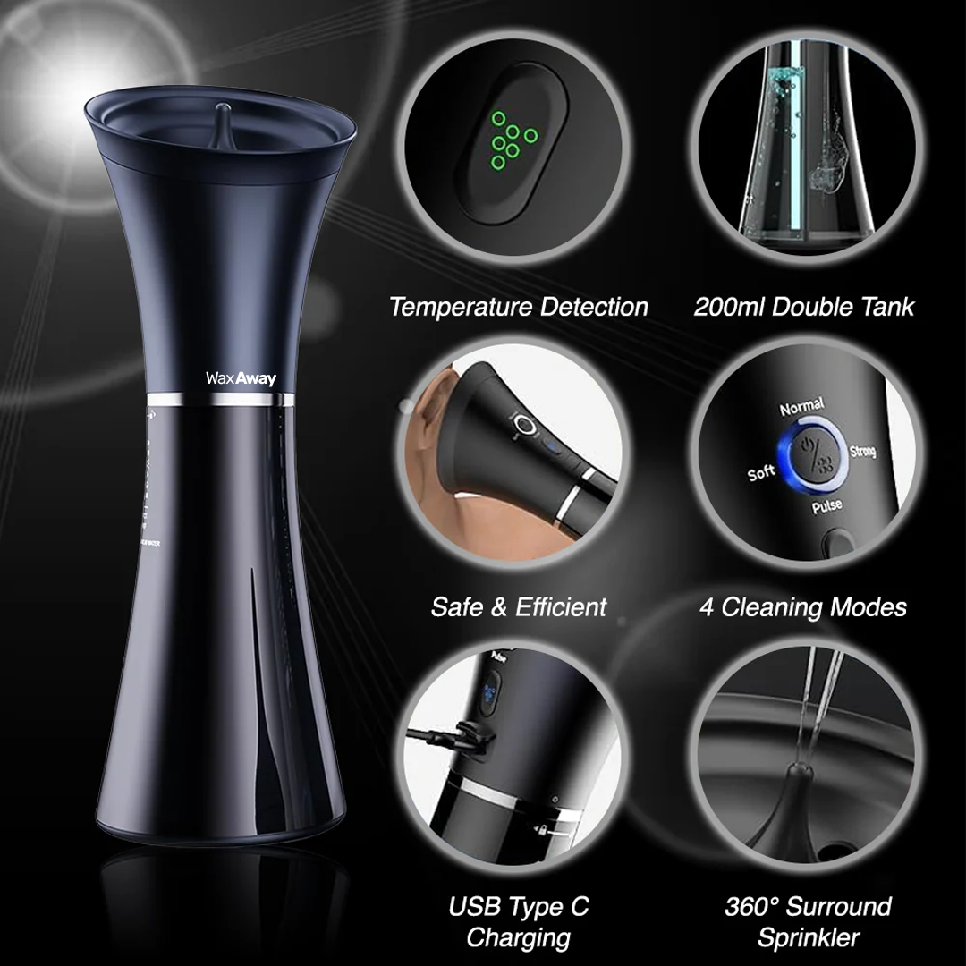 Waxaway™ Electric Ear Wax Removal Kit