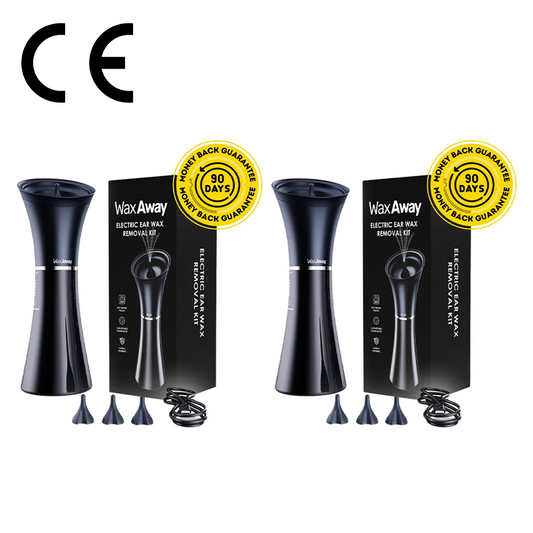 2x Waxaway™ Electric Ear Wax Removal Kit