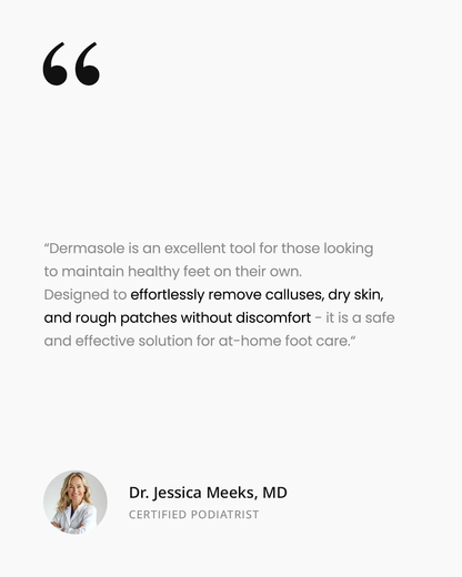 DermaSole™ Electric Foot Callus Remover