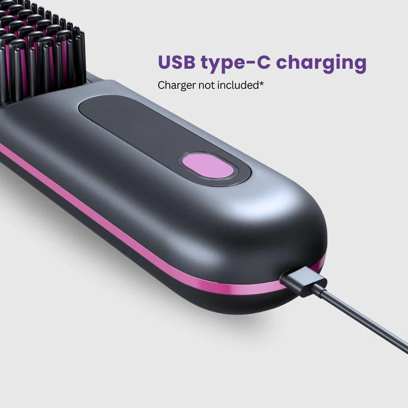 Glossen Portable Straightener Brush