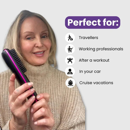 Glossen Portable Straightener Brush