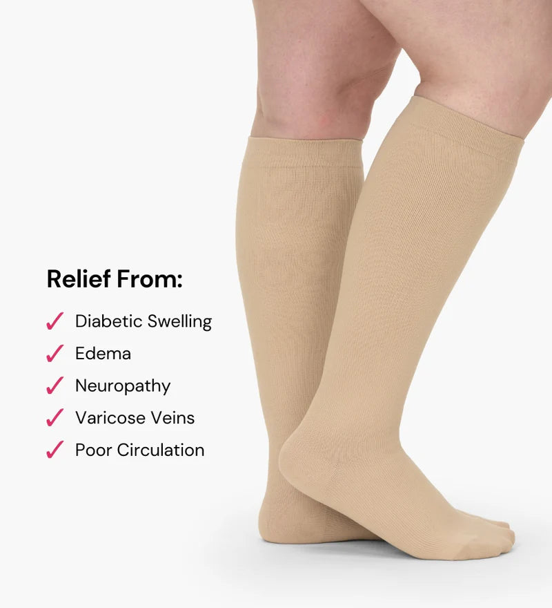 Zentrafix Advanced Wide Compression Socks For Pain Relief