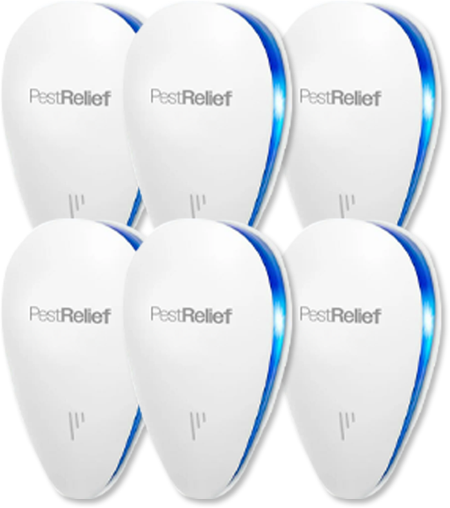 6x PestRelief Devices